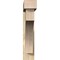 Ekena Millwork Westlake Block Rough Sawn Bracket w/ Offset Brace, Douglas Fir, 6"W x 30"D x 30"H BKT0604X30X30WTL05RDF - alternate 3